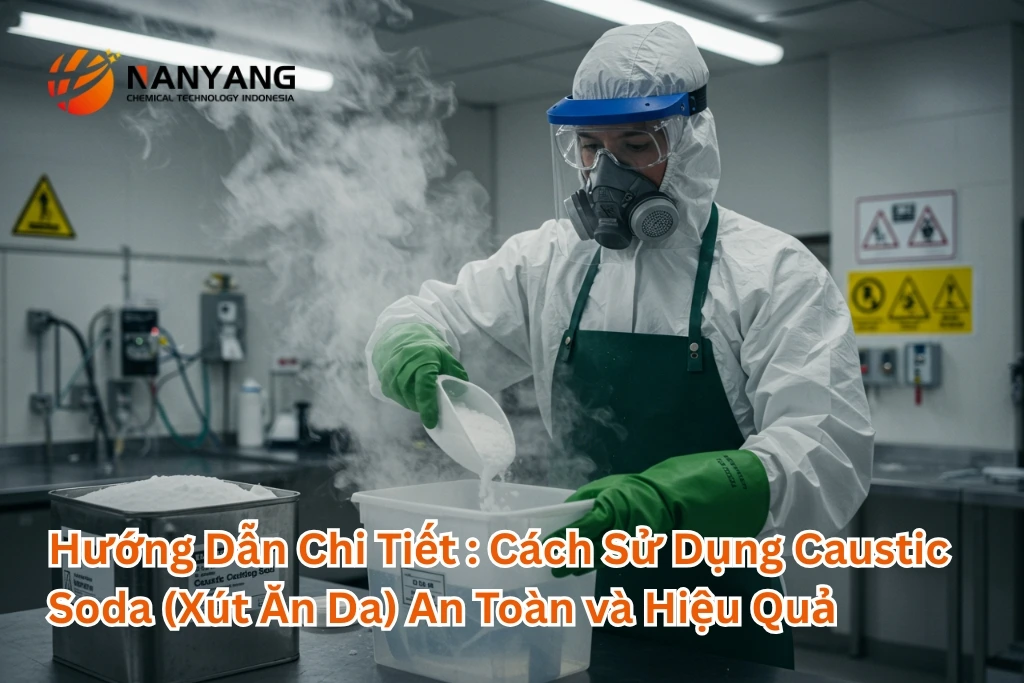 Hướng Dẫn Chi Tiết Cách Sử Dụng Caustic Soda (Xút Ăn Da) An Toàn và Hiệu Quả