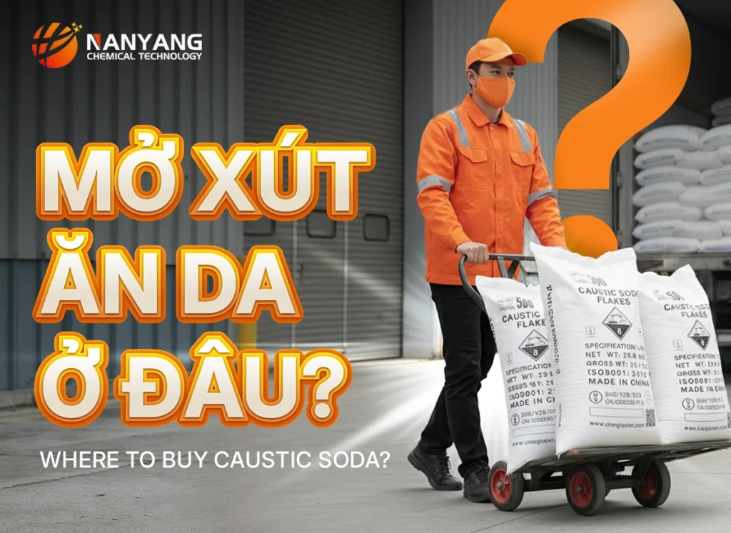 ​Mua Xút ăn Da ở đâu