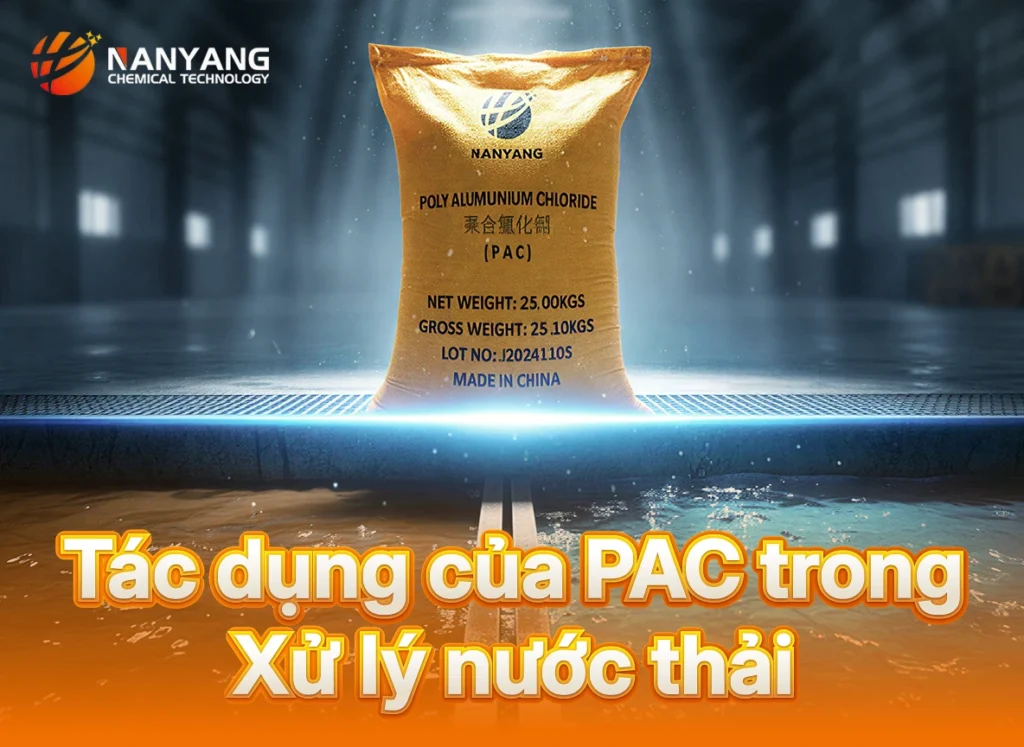 Tác dụng của PAC trong xử lý nước thải